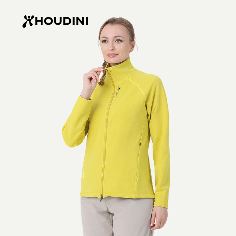 HOUDINI25春秋女立领抓绒衣外套