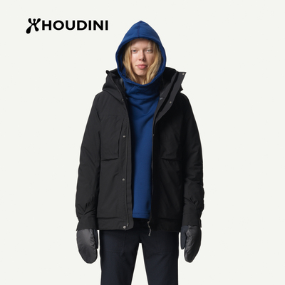 胡丁尼冬户外女保暖P棉棉服