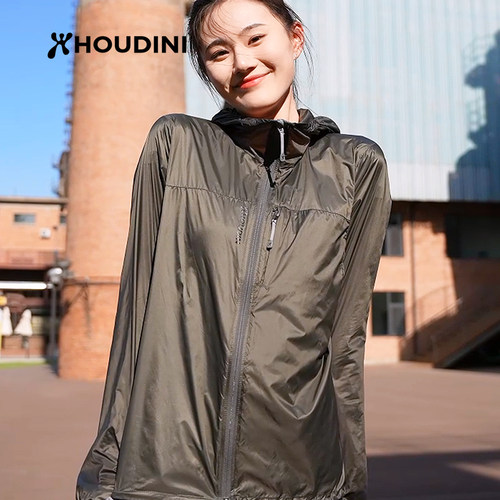 HOUDINI胡丁尼 Come Along Jacket 伴行 女户外轻薄防风夹克