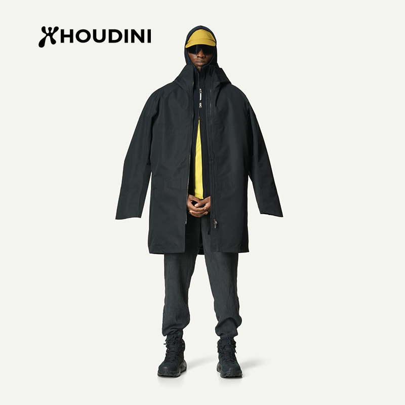 Houdini/胡丁尼户外男防风冲锋衣