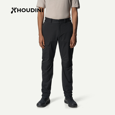 HOUDINI胡丁尼GoPants走起男户外春秋轻薄抗撕裂徒步登山软壳长裤