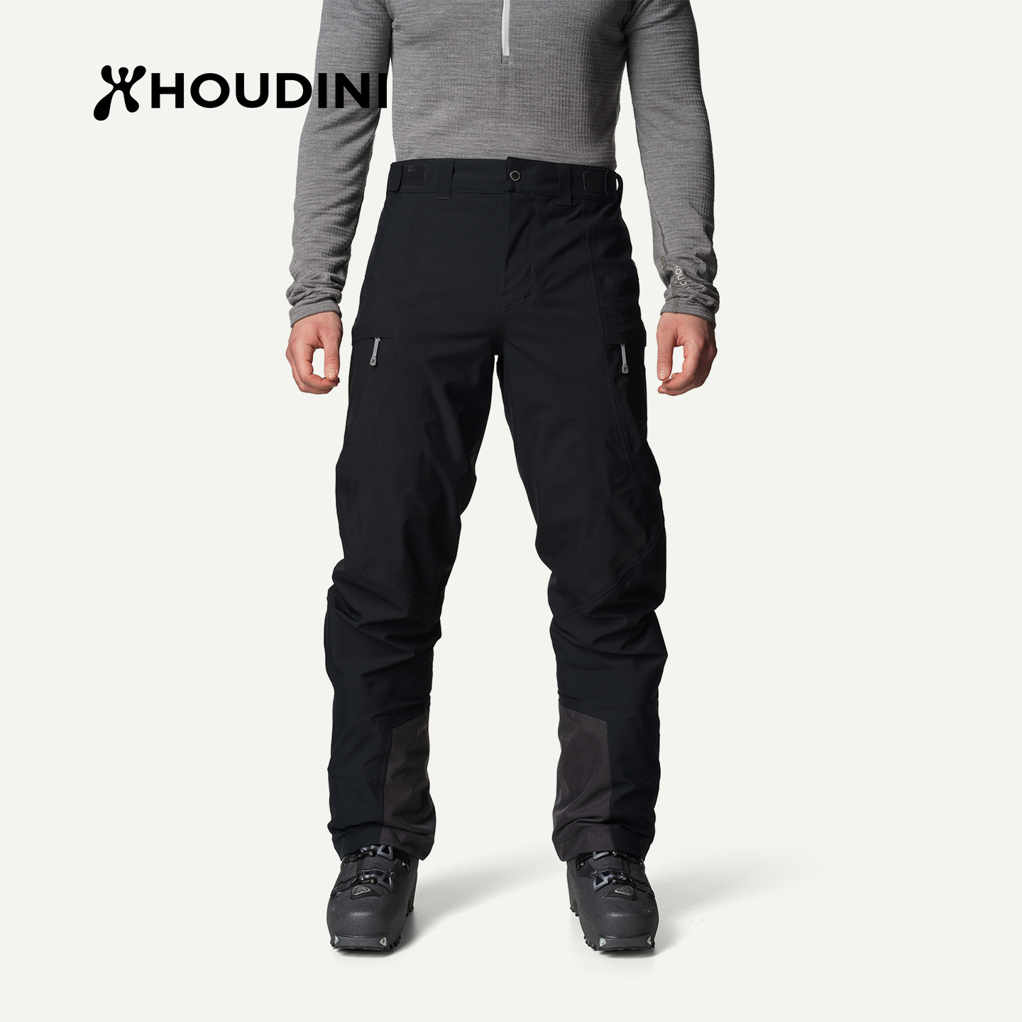 胡丁尼冬季男防风滑雪裤