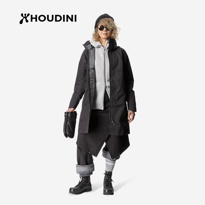 胡丁尼防风女夹克冲锋衣外套