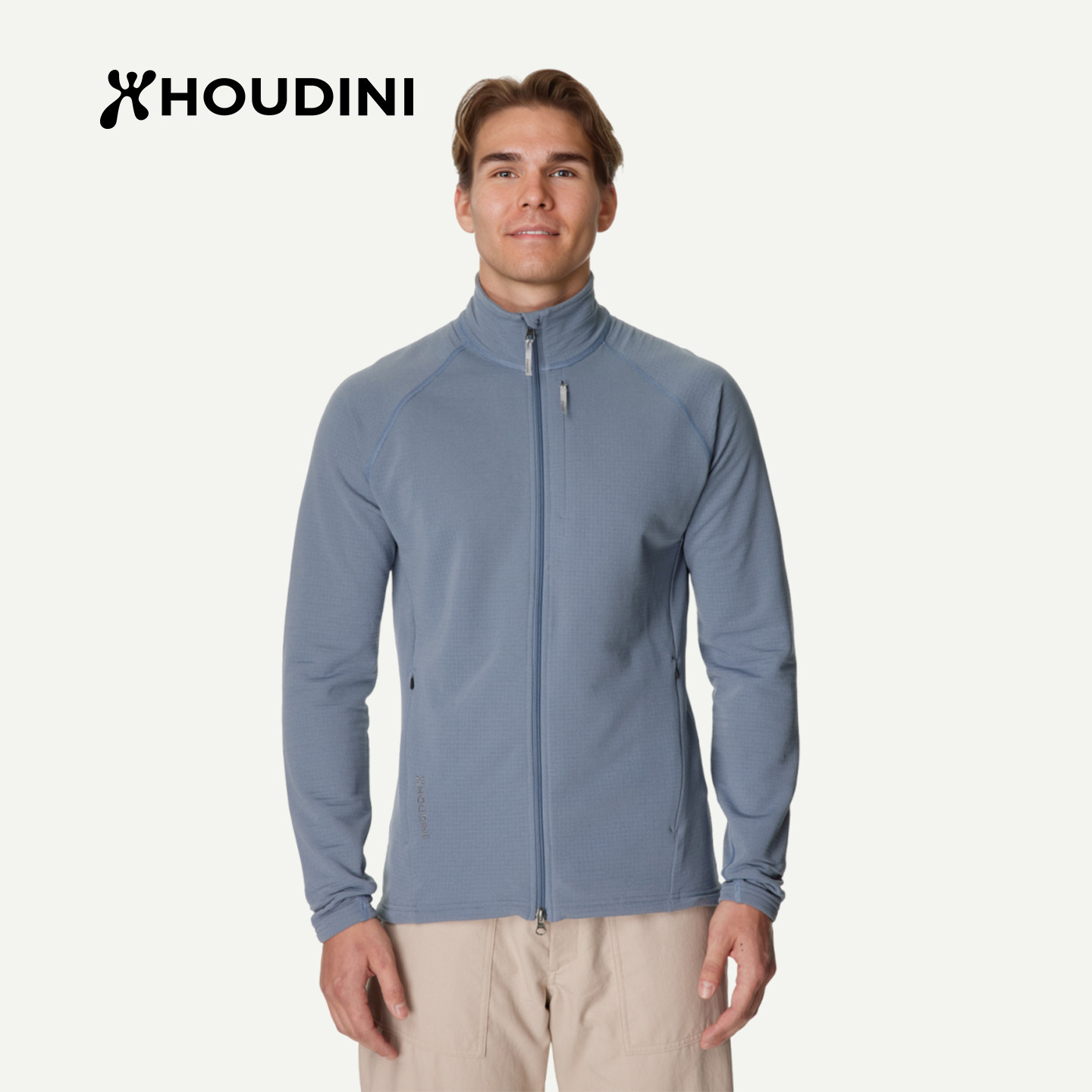 HOUDINI胡丁尼AeroJacket航天户外26春秋男立领抓绒内胆夹克外套