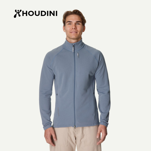 HOUDINI26春秋男立领抓绒衣外套