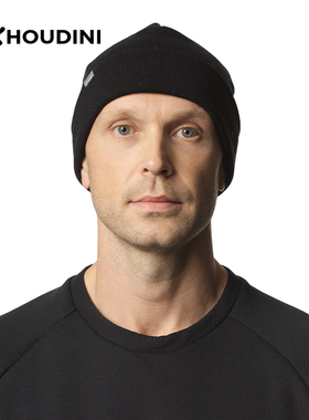 HOUDINI胡丁尼 Brisk Hat 活泼 男女户外滑雪徒步羊毛保暖帽子
