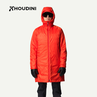 HOUDINI胡丁尼 Dunfri Parka邓菲女秋冬新款中长款保暖棉服大衣