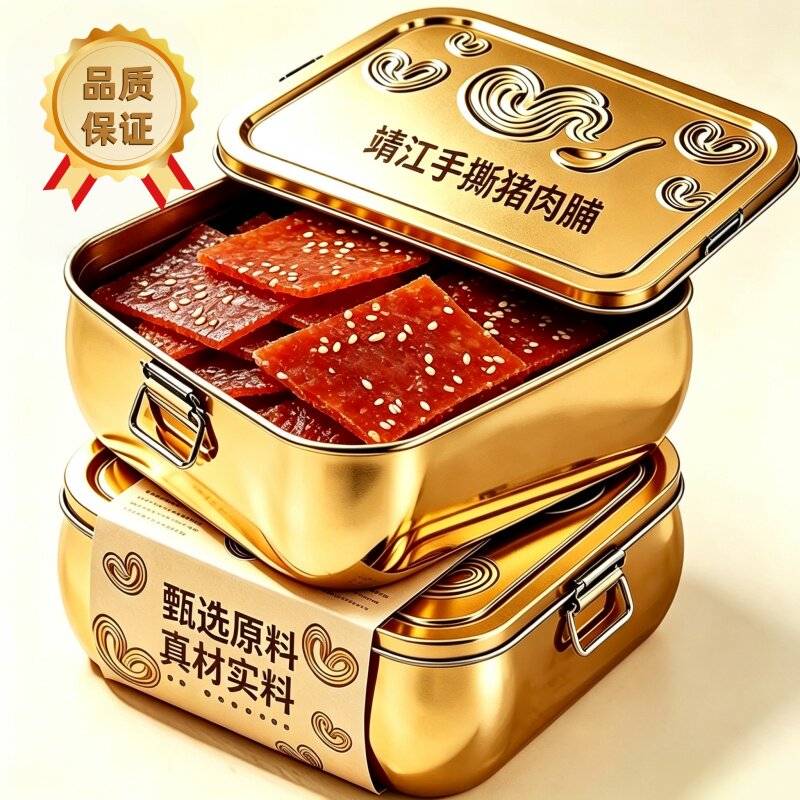 靖江旗舰手撕猪肉脯独立装