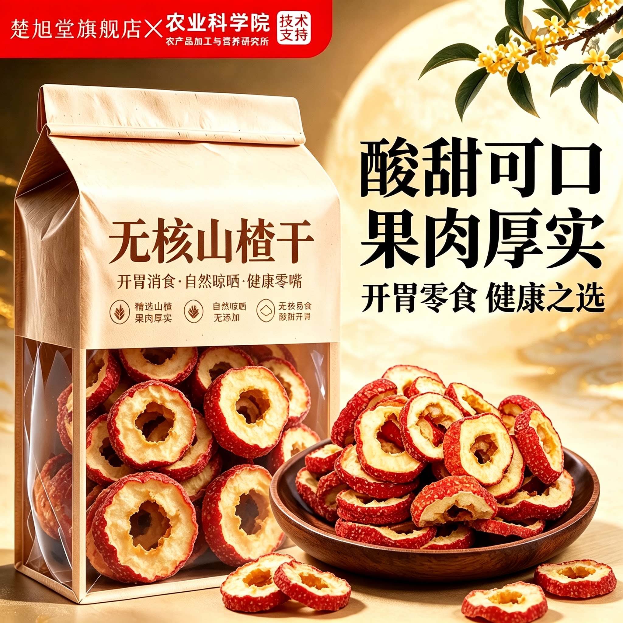 山楂干泡水特级净含量纯正