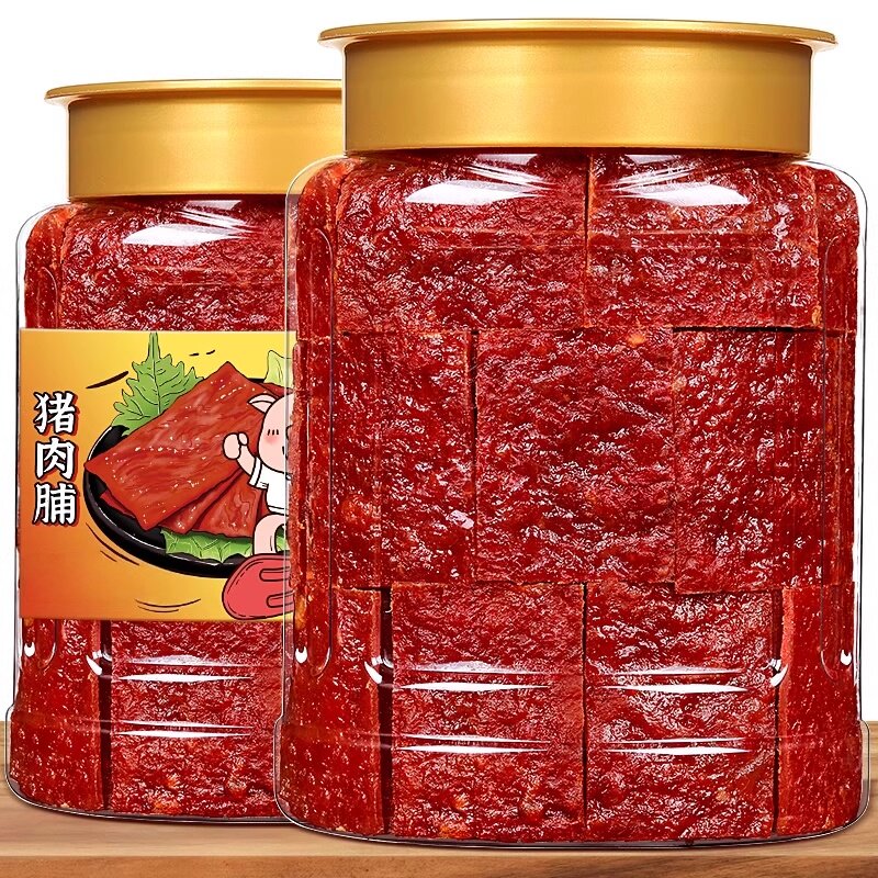 猪肉脯香辣蜜汁味猪肉干