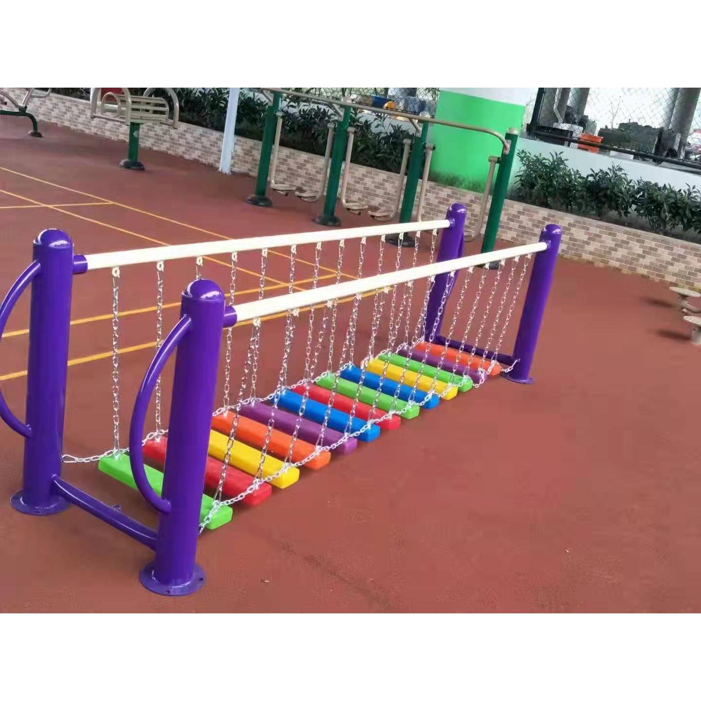 幼儿园荡桥儿童室户外玩具感统训练器材攀爬架网秋千组合游乐设施