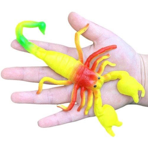 软胶彩色仿真蝎子儿童玩具包邮