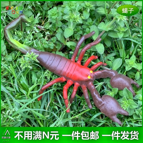 软胶仿真蝎子玩具套装包邮