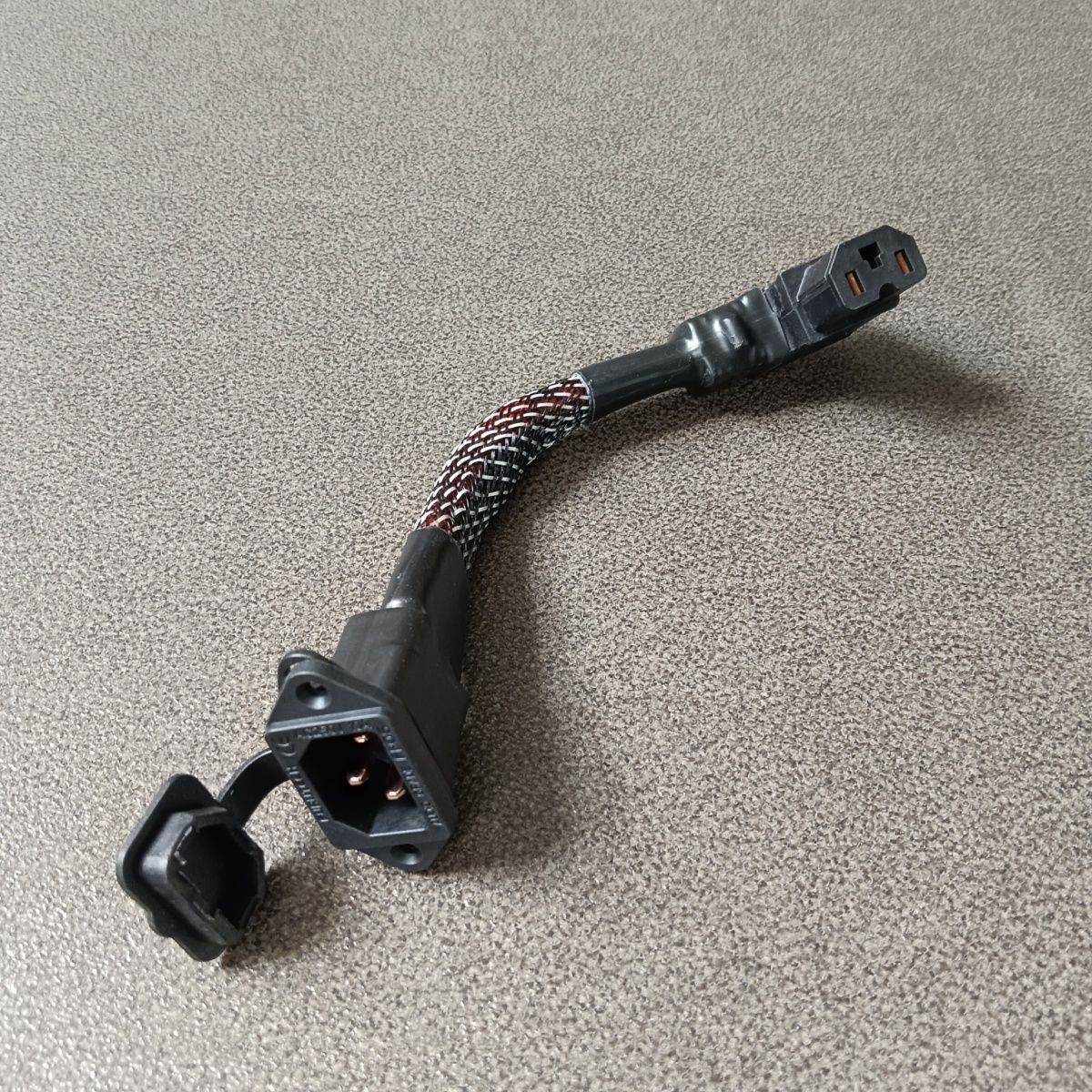 12平方电动二轮车充电接口公母插头座充电器大功率插头插座延长线