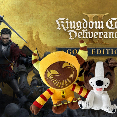 跨境新款 Kingdom Come: Deliverance II天国拯救II毛绒公仔玩偶