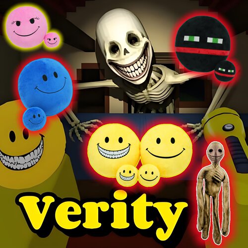 我的世界Minecraft Verity黄色笑脸解压球抱枕毛绒玩具公仔礼物