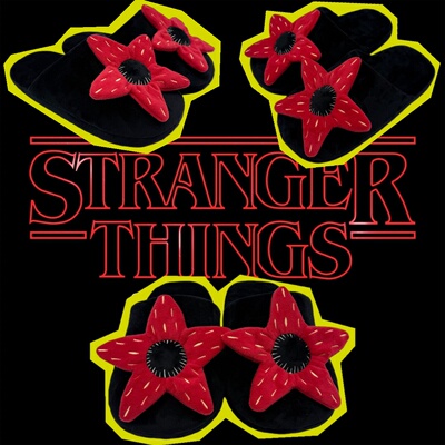 跨境怪奇物语食人花Stranger Things周边Demogorgon毛绒玩具周边