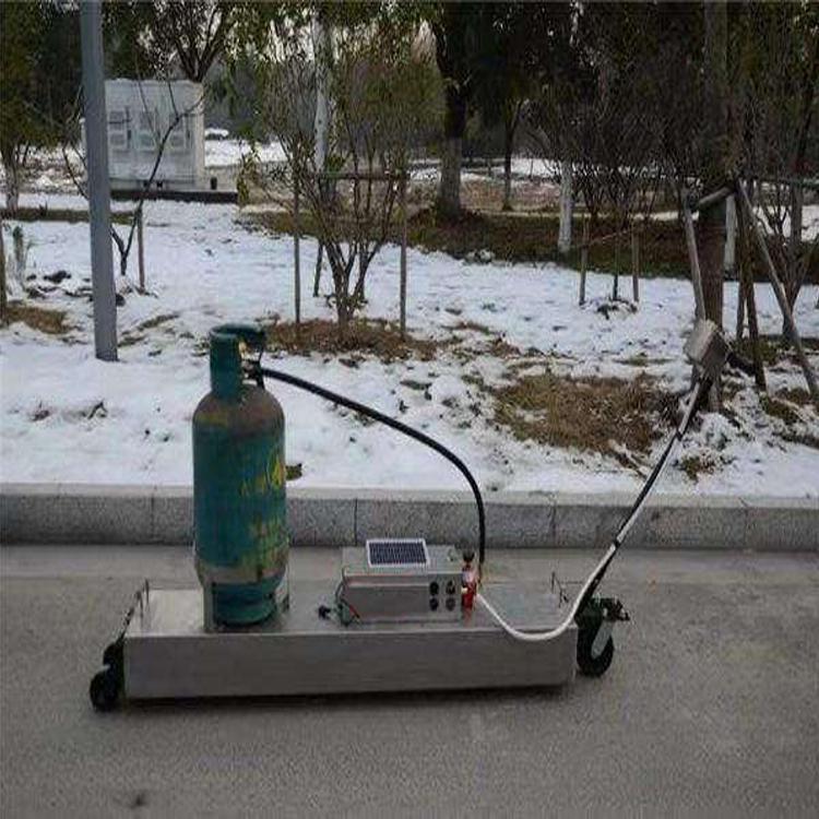 沥青红外加热板旧地面裂缝修复修补手推沥青加热车路面坑槽修补机