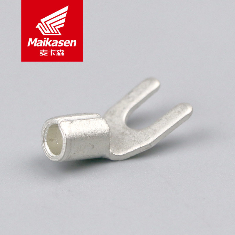 45°叉型裸端子 SNB接线端头 45°内折弯裸接线端子 紫铜镀锡端子,五金/工具,接线柱,淘宝优惠券,粉丝福利购,淘宝优惠卷