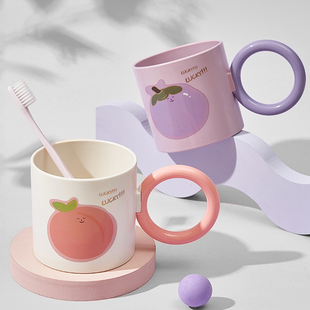 高颜值儿童刷牙杯家用高档漱口杯女孩专用嗽口杯牙杯