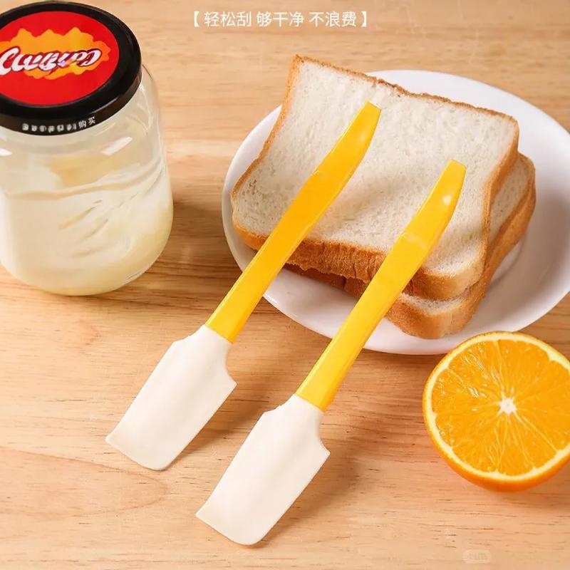 硅胶刮刀烘焙奶油蛋糕多功能抹酱刀厨房迷你铲子小刮勺铲刀软刮板