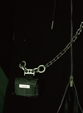 solif哑原创小众迷你mini挂脖小包耳机包斜挎包耳机保护套收纳