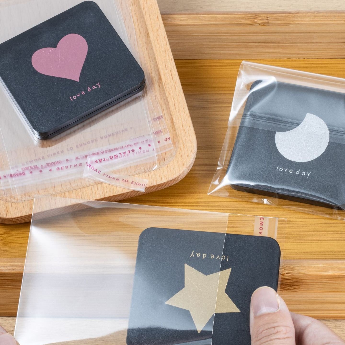 现货透明opp自粘袋衣服饰品密封包装胶袋礼品加厚塑料自封口袋子