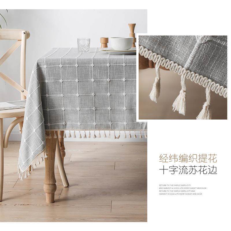 极速Table Cloth Linen Lace Tazblecloth Rectangular Dining Ta