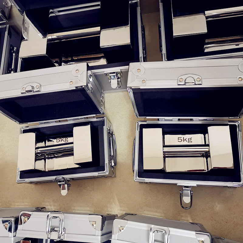 极速10kg锁形不锈钢砝码5公斤带盒子304法码现货P20千克25公斤法