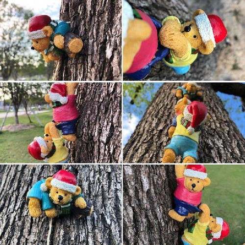 极速Naughty Climbing Rope Resin DGarden Decoration Hanging