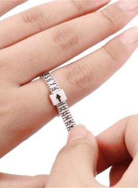 极速Ring Sizeir US Standard Finger Measure Gauge Men and Wom