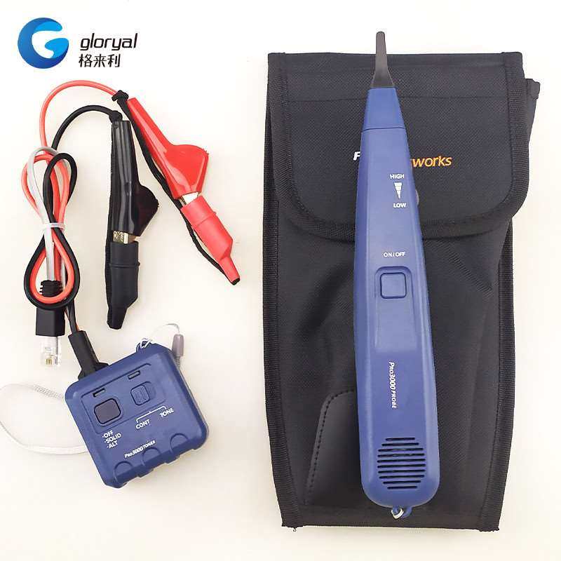 网路线测线仪寻线仪感应放大器pryo3000音频产生器示踪电缆测试仪