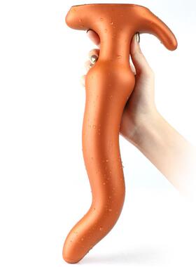 极速newSuper Lokng Silicone Anal Dildo Huge Soft Butt Plug E