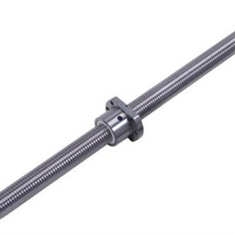 极速滚珠丝c杠1204-692MM 来图定制 直径12螺距4丝杠总长692MM