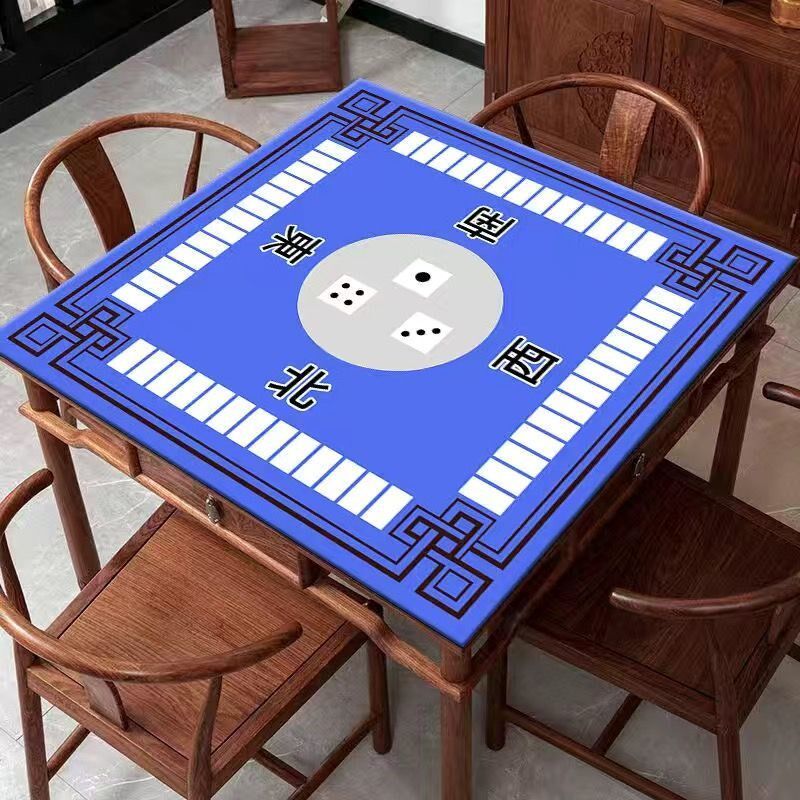极速棋牌室隔音垫子机麻台面布正方形打扑克M牌专用麻将桌桌布加