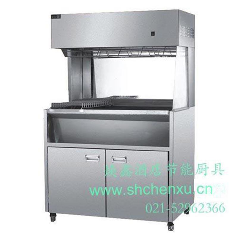 立式薯条保温g柜工作站台式薯条机柜炸鸡汉堡店薯条槽柜保温操作