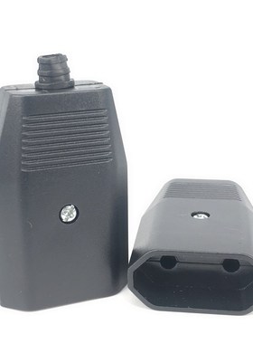极速1PCS/LOT European 2 Pin DIY Rewirable socket EUY 2 Pin