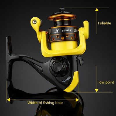 极速HD1000-6000 Fishing Reels Wheel Metal Wire Cup SeaZ Fish