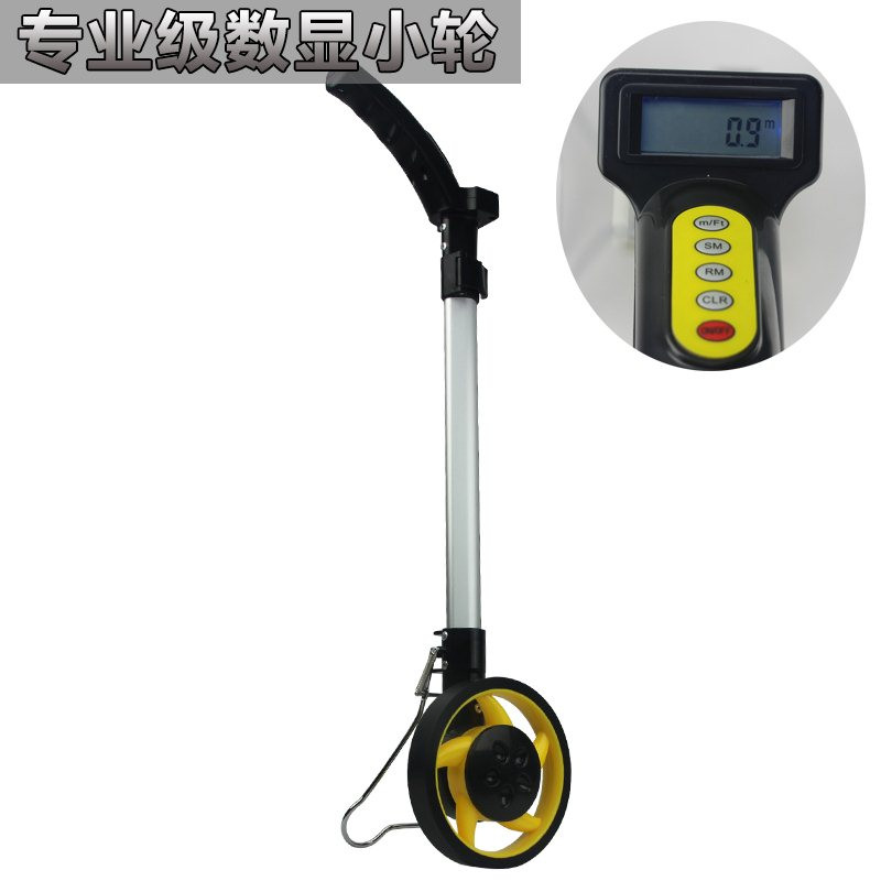 极速Hand push wheel type measuring ruleJr rolling ruler dist