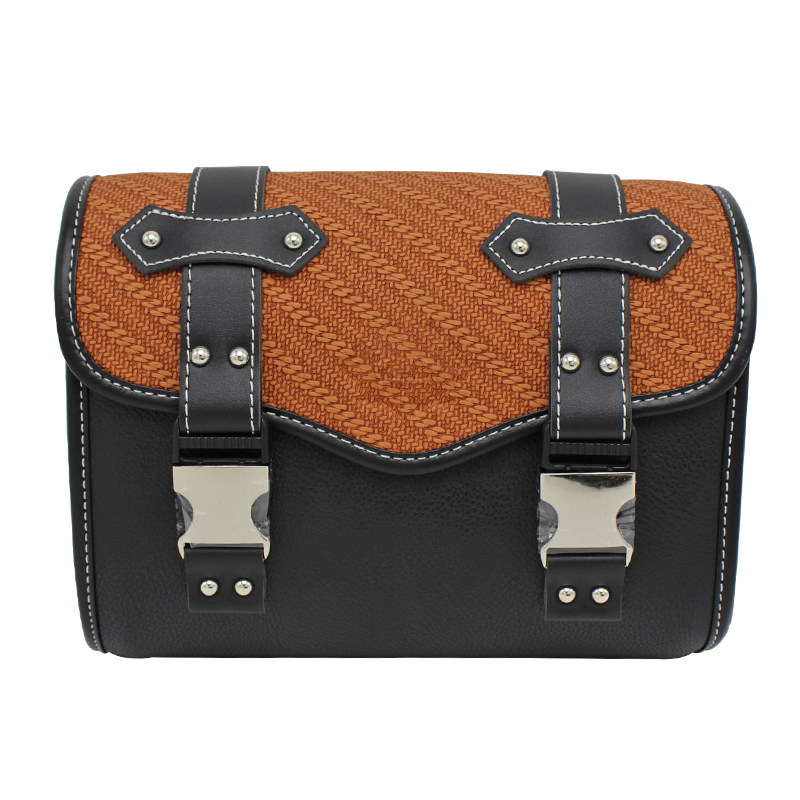 极速自行车复古单车装饰通用皮革配E件防水马鞍包挂包边包车尾包