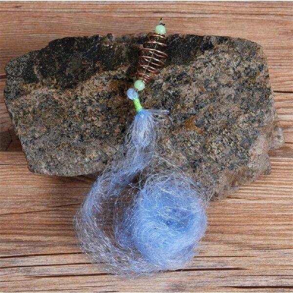 极速Sticky Neit Safety Nylon No Hook Hanging Fishing Accesso