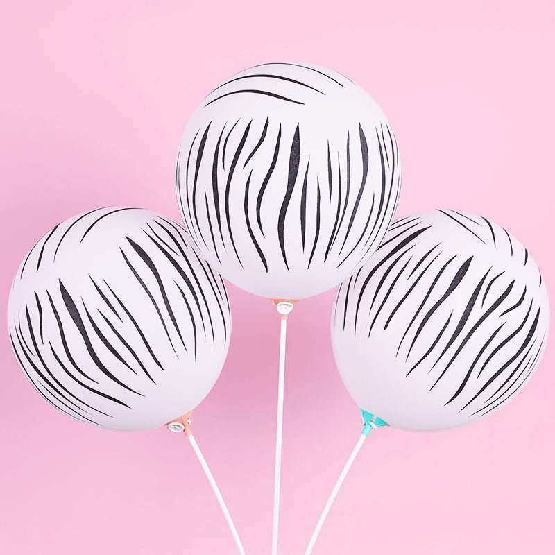 极速foot animal pattern layout Balloon BallooPn Balloon Ball