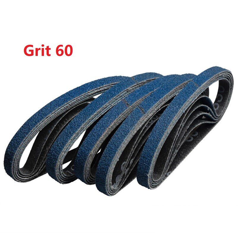 极速Belts Sanding Boelts Blue Grit Grit 40/60/80/120 Sanding