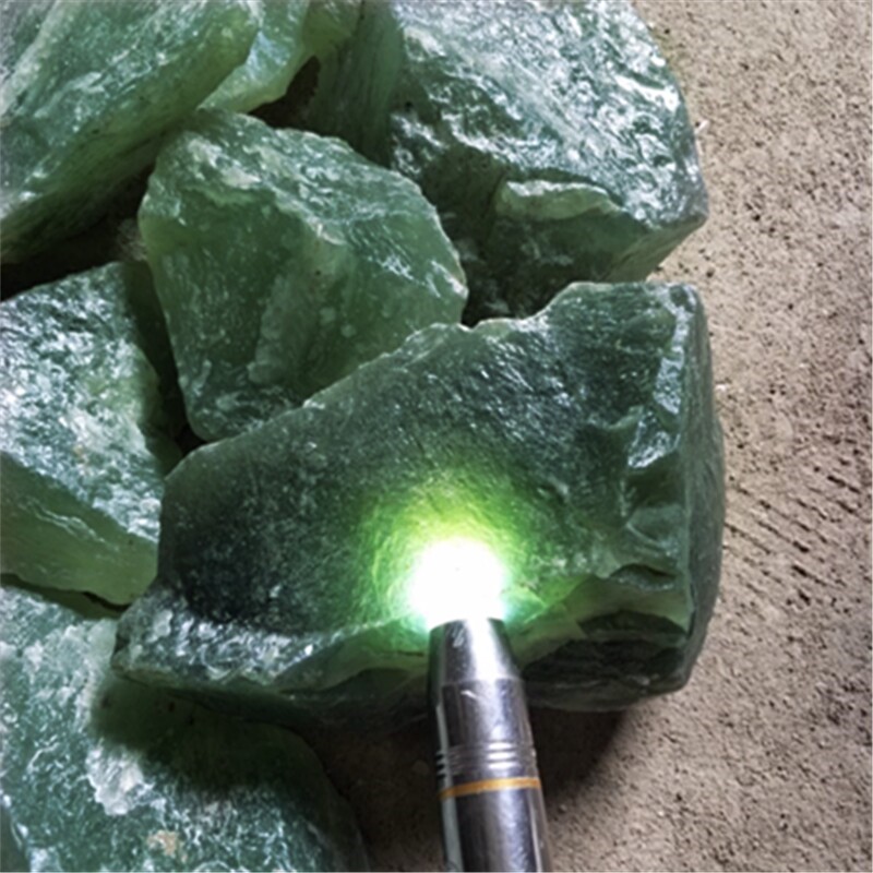 极速天然岫玉180毛料 雕刻玉x器吊坠摆件 玉石原石 岫玉边角料籽