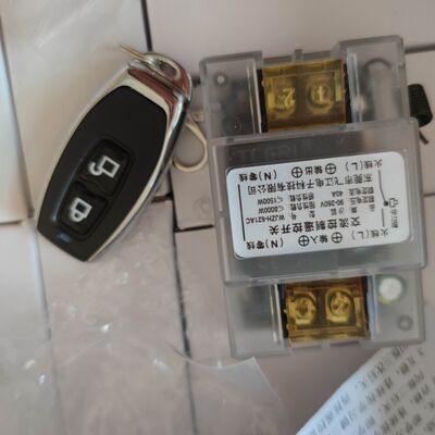 极速黑色遥控开关12V24V36V48V6E0V72V通用大功率无线遥控开关水