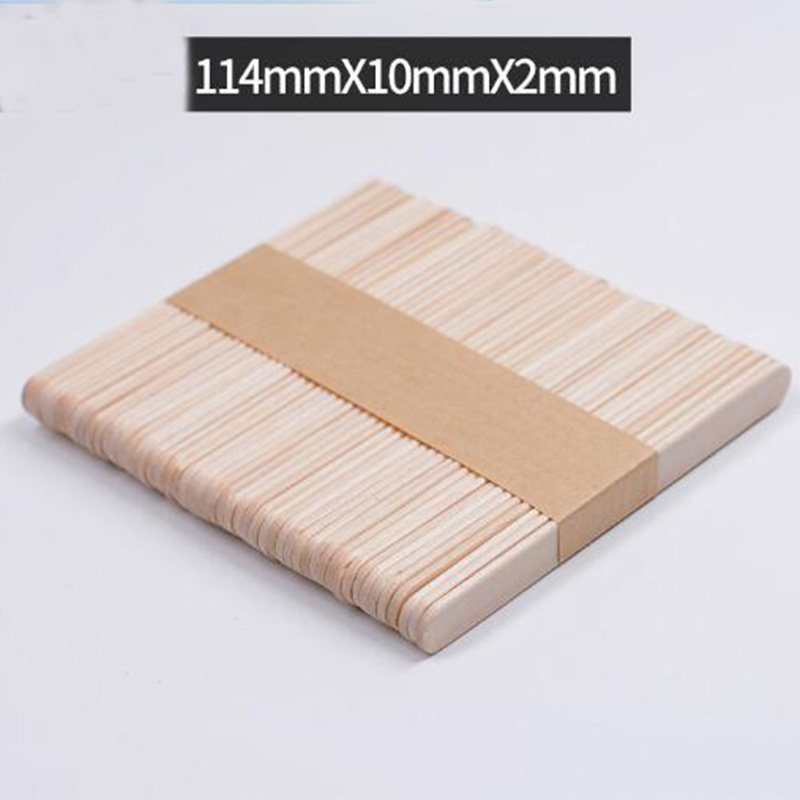 极速50/100PCS iWoman Wooden Body Hair Removal Sticks Wax Wax