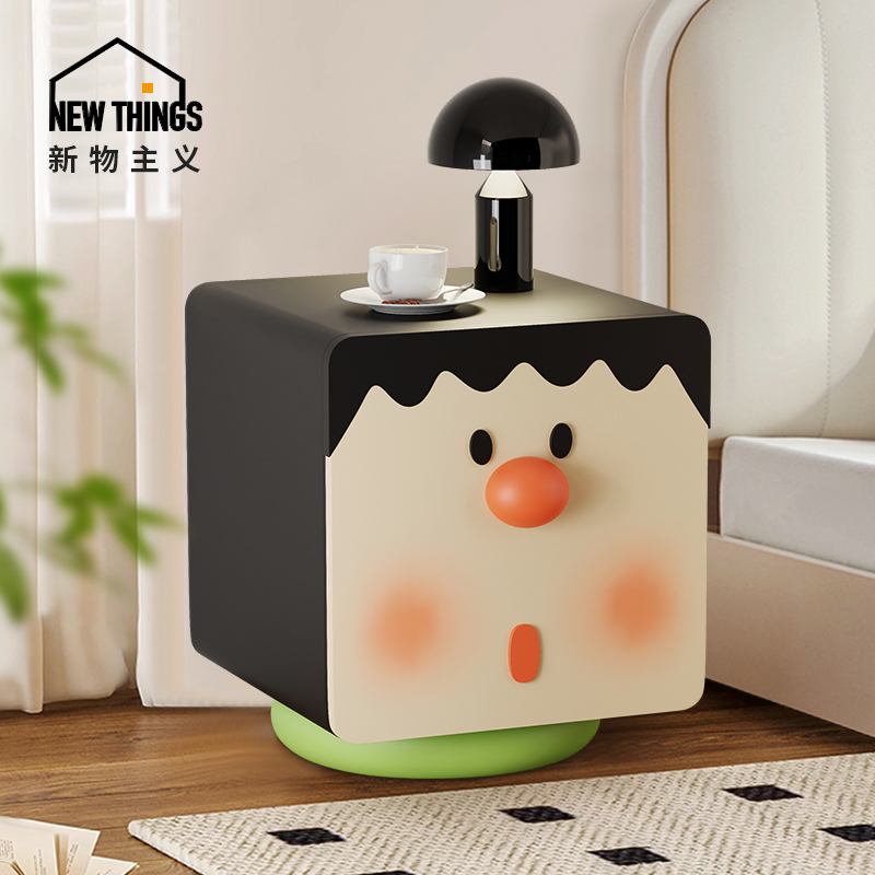 2025爆款胖虎床头柜子边几收纳柜