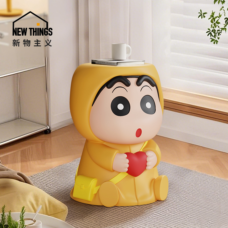 【客厅装饰】蜡笔小新穿鞋凳摆件