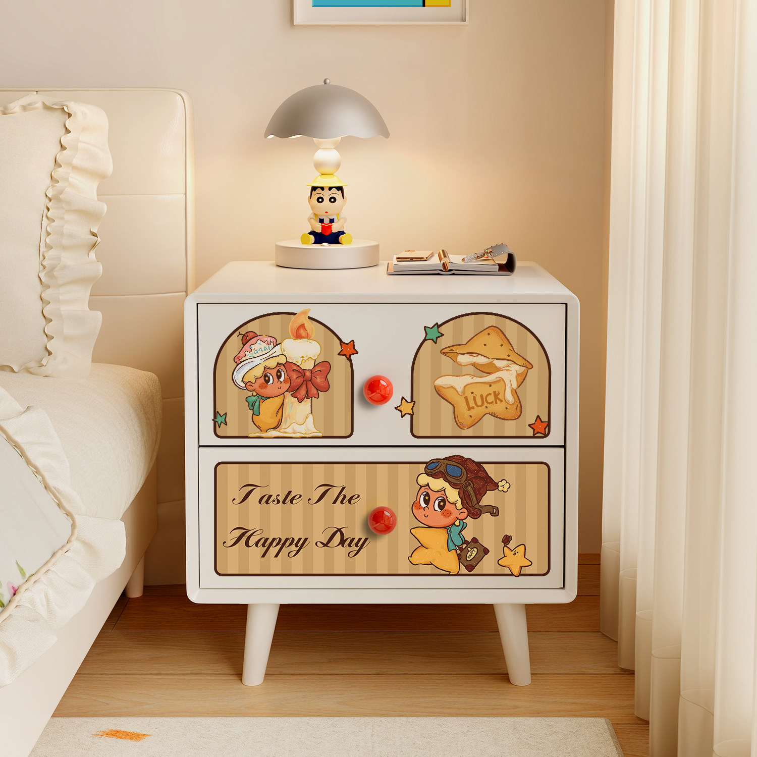 【天猫热销T0P1】星星仔床头柜