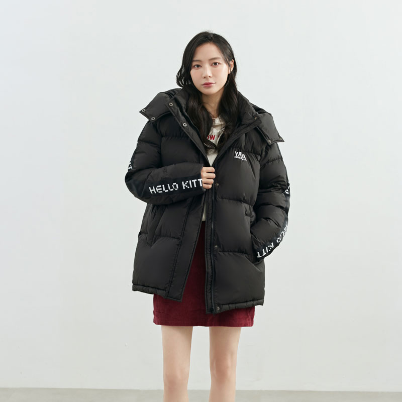 鸭鸭情侣羽绒服女